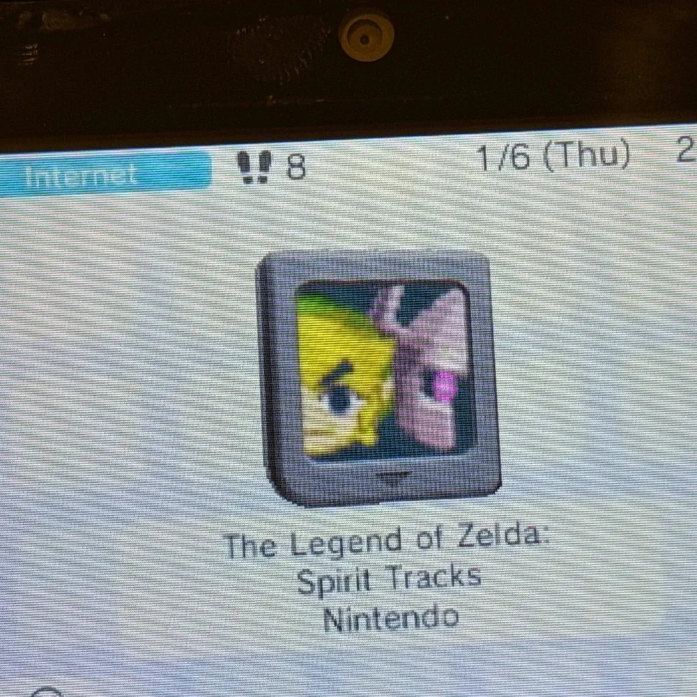 The Legend of Zelda Spirit Tracks Nintendo DS Game Cartridge NTR-BKIE-USA Tested